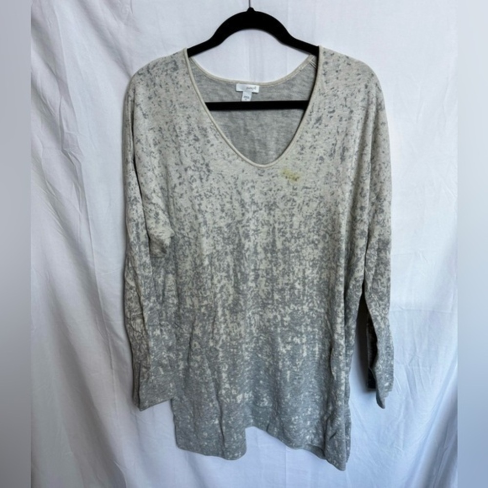 J Jill Pure Jill Soft Knit Ombre Tunic Sweater Size XL - Picture 1 of 10